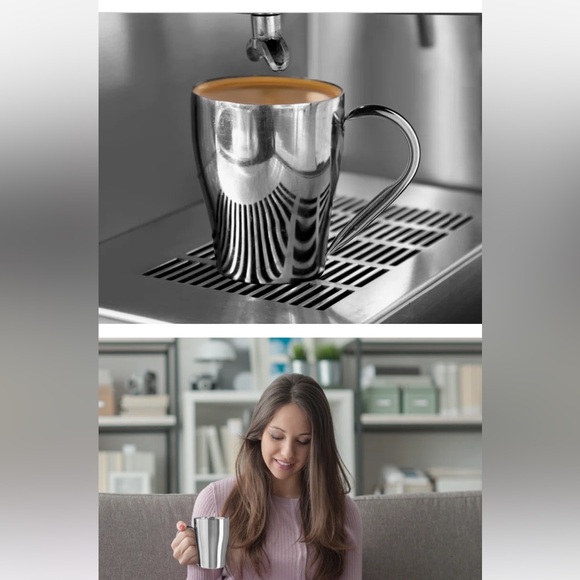 New Oggi Brew Stainless Steel Mug -12 Oz. & Thermal Vacuum Insulated Mug -18 Oz. - Picture 3 of 10